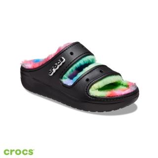 Crocs 中性鞋 經典星際渲染軟絨毛毛涼拖(208046-0C4)優惠推薦  Crocs