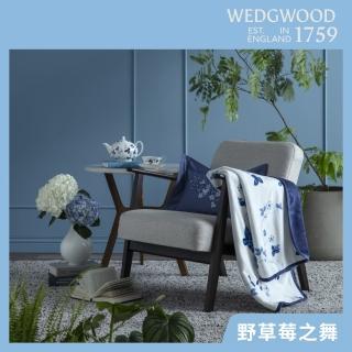 WEDGWOOD 超細纖維印花雙層旅行毯 任選(單人90x150) 推薦  WEDGWOOD