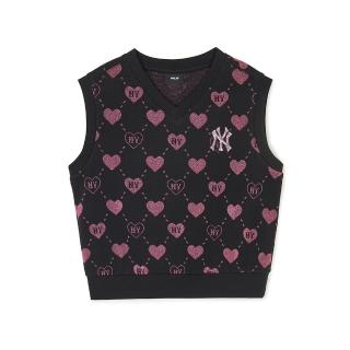 MLB KIDS 背心 童裝 Heart系列 紐約洋基隊(7FMTH0241-50BKS)  MLB