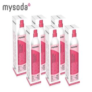 mysoda 二氧化碳旋轉鋼瓶-全新(六入組)  mysoda