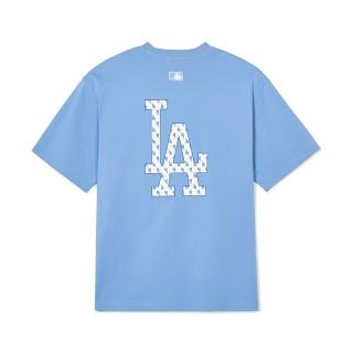 MLB 短袖T恤 MONOGRAM系列 洛杉磯道奇隊(3ATSM0343-07BLM)折扣推薦  MLB