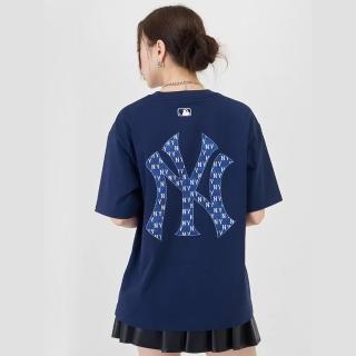 MLB 背後大Logo短袖T恤 MONOGRAM系列 紐約洋基隊(3ATSM0643-50NYS)品牌優惠  MLB