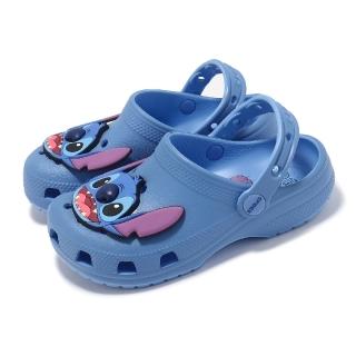 Crocs 洞洞鞋 Stitch Classic Clog K 中童 氧氣藍 小朋友 經典史迪奇小克駱格 卡駱馳(2094644TB) 推薦  Crocs