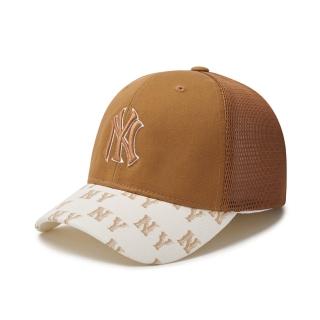 MLB 童裝 可調式棒球帽 童帽 MONOGRAM系列 紐約洋基隊(7ACPM0143-50CAS)品牌優惠  MLB