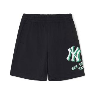 MLB 童裝 運動短褲 Monogram系列 紐約洋基隊(7ASPMT143-50BKS)優惠推薦  MLB