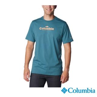 Columbia 哥倫比亞 男款-CSC™LOGO短袖上衣-碧綠色(UAO13630JP/IS)折扣推薦  Columbia 哥倫比亞