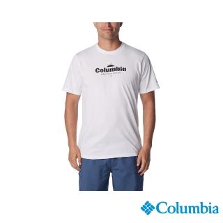 Columbia 哥倫比亞 男款-CSC™LOGO短袖上衣-白色(UAO13630WT/IS)好評推薦  Columbia 哥倫比亞