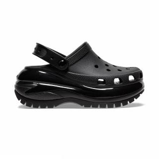 Crocs Mega Crush Clog 男女鞋 黑色 經典光輪 厚底 洞洞鞋 涼拖鞋 207988001  Crocs