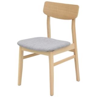 NITORI 宜得利家居 ◆木質餐椅 FILLN3 LBR/GY 45(FILLN 餐椅)  NITORI 宜得利家居