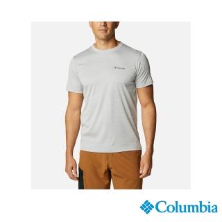 Columbia 哥倫比亞 男款-Zero Rules™涼感快排短袖上衣-花灰色(UAE60840HG/IS)  Columbia 哥倫比亞