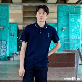 Hang Ten 男裝-韓國同步款-經典加州熊休閑短袖POLO衫(多色選) 推薦  Hang Ten
