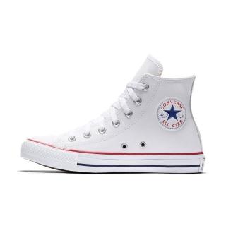 CONVERSE CT All Star HI 男女 休閒鞋 荔枝皮革款 高筒 白色(132169C) 推薦  CONVERSE