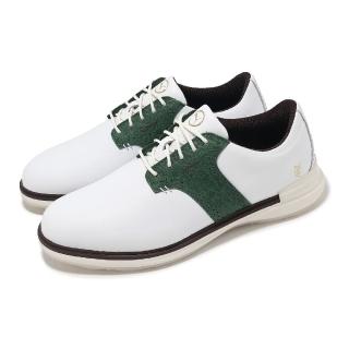 PUMA x QUIET GOLF 高爾夫球鞋 Quiet Golf Avant 男鞋 白 綠 防水鞋面 聯名(310044-01)品牌優惠  PUMA