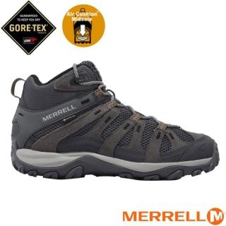 MERRELL 男 ALVERSTONE 2 MID GORE-TEX 多功能防水透氣登山健行鞋.登山鞋(ML037165 灰色)  MERRELL