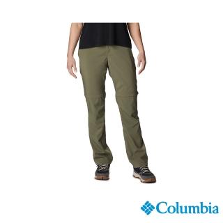 Columbia 哥倫比亞 女款-Silver Ridge Utility™超防曬UPF50防潑快排兩截長褲-軍綠色(UAR89440AG/IS)  Columbia 哥倫比亞