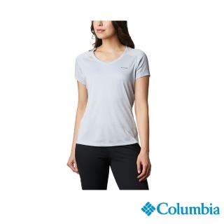 Columbia 哥倫比亞 女款-Zero Rules™涼感快排短袖上衣-灰藍(UAR69140GL/IS)優惠推薦  Columbia 哥倫比亞