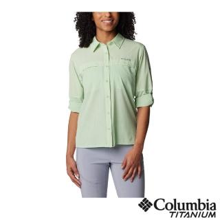Columbia 哥倫比亞 女款-鈦 Cirque River™酷涼快排長袖襯衫(UAR57940KIMIS)好評推薦  Columbia 哥倫比亞