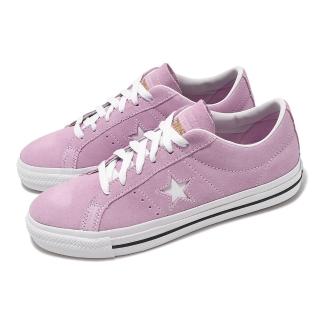 CONVERSE 休閒鞋 One Star Pro 男鞋 女鞋 丁香紫 白 麂皮 經典 情侶鞋(A07309C)  CONVERSE