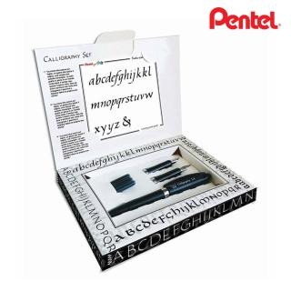 Pentel 飛龍 德拉迪書法藝術鋼筆組(3款筆尖)  Pentel 飛龍