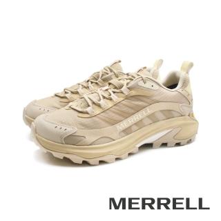 MERRELL 女 MOAB SPEED 2 GORE-TEX 抗撕裂防水登山健行鞋 女鞋(卡其)  MERRELL