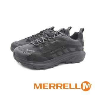 MERRELL 男 MOAB SPEED 2 MID GORE-TEX 防水郊山健行鞋 男鞋(寬楦黑)  MERRELL