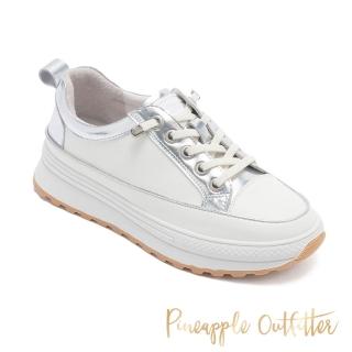 Pineapple Outfitter KEKOA 厚底綁帶撞色休閒鞋(白色) 推薦  Pineapple Outfitter