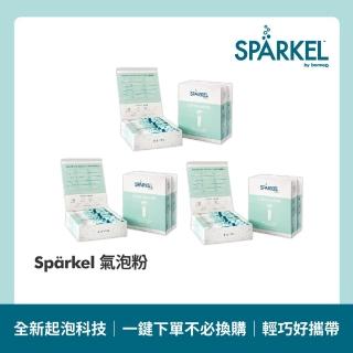 加拿大 Sparkel 舒沛可 免鋼瓶萬用電動氣泡水機專用氣泡粉270入(長效7天保持氣泡)  Sparkel