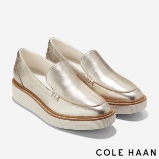 Cole Haan OG PLATFORM VENETIAN LOAFER 樂福鞋 女鞋(銀-W29404)好評推薦  Cole Haan