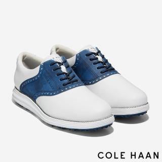 Cole Haan OG SADDLE GOLF 高爾夫 男鞋(藍白-C37138) 推薦  Cole Haan