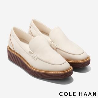 Cole Haan OG PLATFORM VENETIAN LOAFER 樂福鞋 女鞋(米白-W29403)  Cole Haan