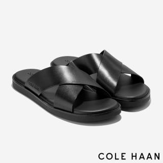 Cole Haan NANTUCKET CROSS STRAP SANDAL 涼鞋(黑-C38144)  Cole Haan