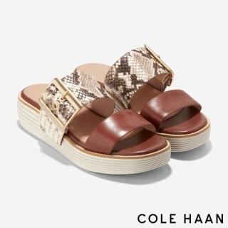 Cole Haan OG PLATFORM SLIDE 涼鞋 拖鞋 女鞋(咖-W29421)好評推薦  Cole Haan