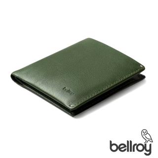 Bellroy Note Sleeve 系列真皮直式零錢短夾(騎兵綠)  Bellroy