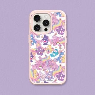 RHINOSHIELD 犀牛盾 iPhone 12系列 SolidSuit MagSafe兼容 磁吸手機殼/粉紫樂園(Care Bears)  RHINOSHIELD 犀牛盾