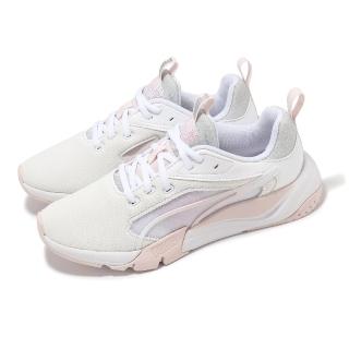 PUMA 慢跑鞋 Zora Winter Wonderland 女鞋 白 粉 網布 緩衝 運動鞋(393379-01)  PUMA