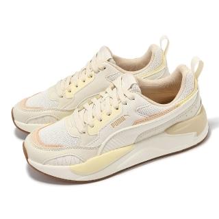 PUMA 休閒鞋 X-Ray 2 Square 男鞋 女鞋 米白 拼接 緩衝 膠底 情侶鞋(373108-95)  PUMA