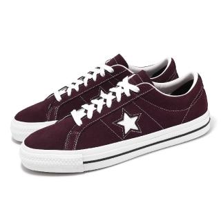 CONVERSE 休閒鞋 One Star Pro 男鞋 女鞋 莓果紫 麂皮 低筒 復古(A08480C)優惠推薦  CONVERSE