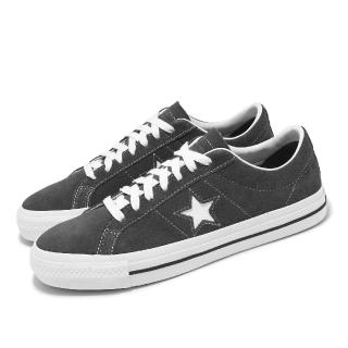 CONVERSE 休閒鞋 One Star Pro 男鞋 水泥灰 麂皮 低筒 復古(A08482C)  CONVERSE