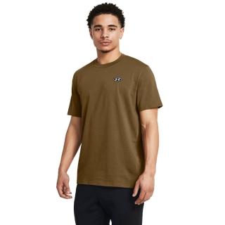 UNDER ARMOUR UA 男 HW LC PATCH 短袖T-Shirt_1382902-498(棕綠色)  UNDER ARMOUR