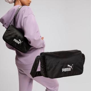 PUMA 肩背包 Core Up Baguette 女款 黑 磁扣 隨行包 小包 側背包(090654-01)折扣推薦  PUMA