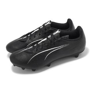 PUMA 足球鞋 Ultra 5 Play FG/AG 男鞋 黑 白 人工短草皮 偏硬草地 運動鞋(107689-02)品牌優惠  PUMA