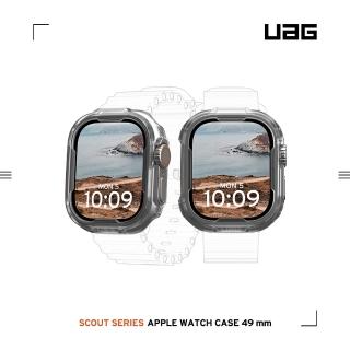 UAG Apple Watch Ultra/Ultra 2（49mm）耐衝擊保護殼V2-透明(手錶保護殼、 Ultra錶殼)  UAG