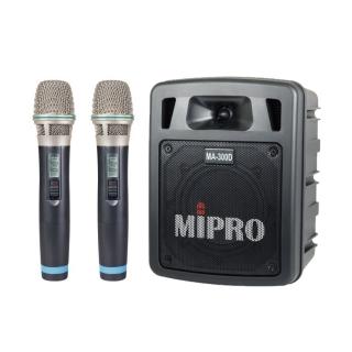 MIPRO 最新二代藍芽/USB鋰電池手提式無線擴音機(MA-300D代替MA-303DB)折扣推薦  MIPRO