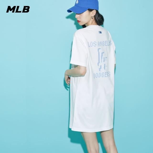 【MLB】短袖連身裙 Play系列 洛杉磯道奇隊(31OP16131-07W)