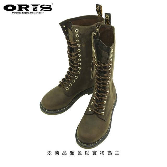 【oris 帆船鞋】ORIS时尚素面防滑長靴-深咖啡-SB15797C03(真皮/手工/女靴)