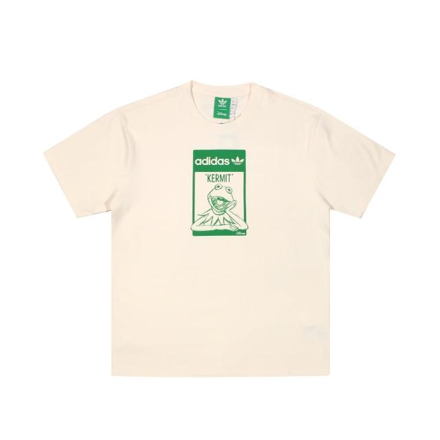 【adidas 愛迪達】圓領T 短 TEE KERMIT F 男 - GQ4152