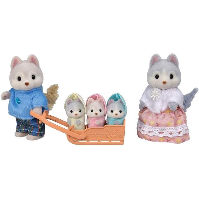 【森林家族】哈士奇家庭組(Sylvanian Family)