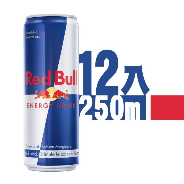 第02名 【Red Bull】紅牛能量飲料(250mlx12罐)