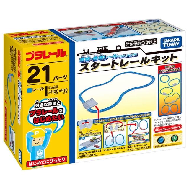 【PLARAIL 鐵道王國】基本軌道變化入門組(PLARAIL鐵道王國)