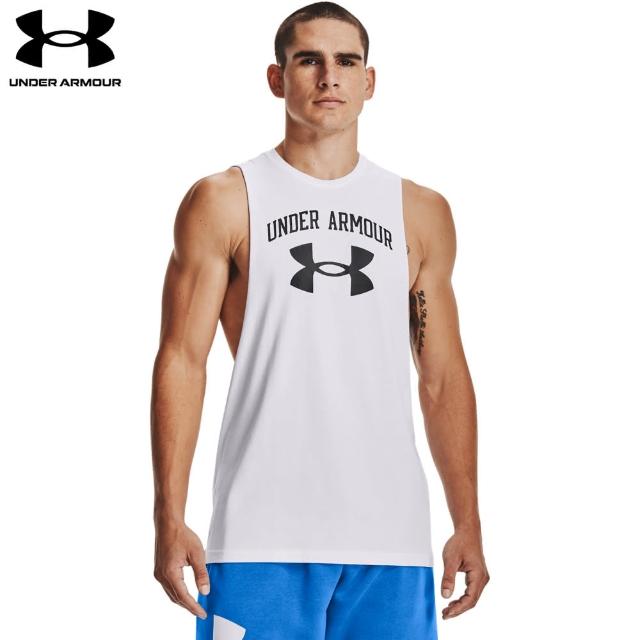 UNDER ARMOUR【UNDER ARMOUR】UA 男 Training Graphics背心T-Shirt_1365205-100(白)